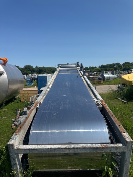 32" x 408" Sandvik, Stainless Steel Belt Flaker, 24' Cooling Area, 3 HP - Image 9