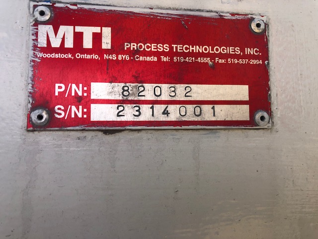 30" wide x 12' long, MTI, Cooling Belt, 2 HP, 330/575 V - Image 6