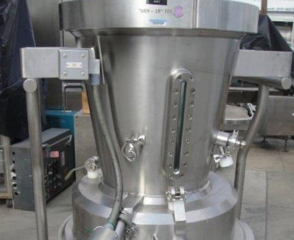 Glatt #GPCG-30, Fluid Bed Dryer, 18" Wurster - Image 1