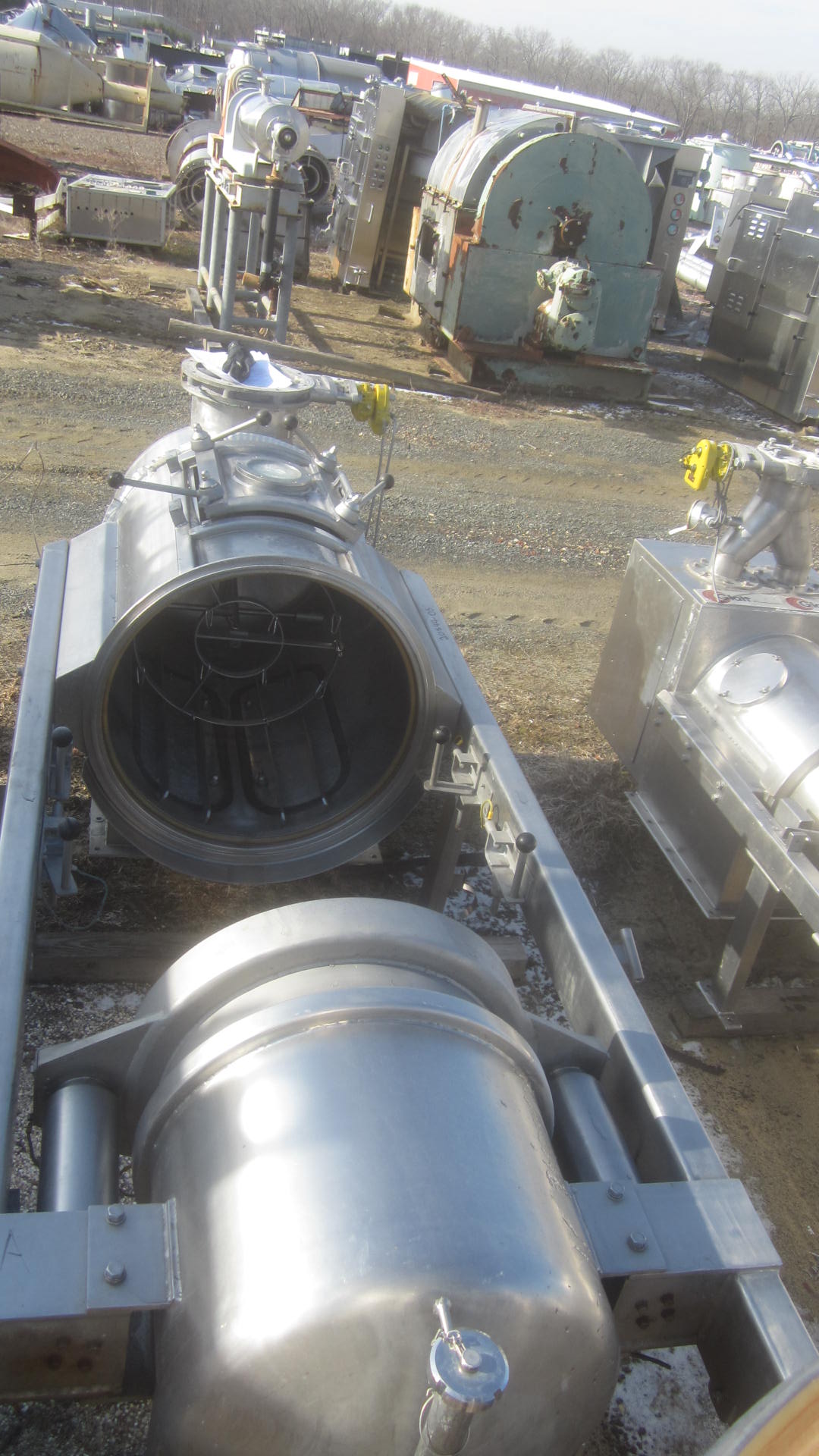 Glatt #WST30UD, Sanitary Fluid Bed Dryer, 60000 kcal/hr. Heating, 6 bar, 18.5 kW Motor, 220 V - Image 5