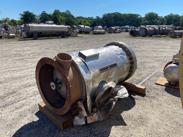 26 sq.ft. LCI Turba, Stainless Steel Film Evaporator, w/250 sq.ft. Shell/Tube Heat Exchanger, 50 psi @ 400°F - Image 7