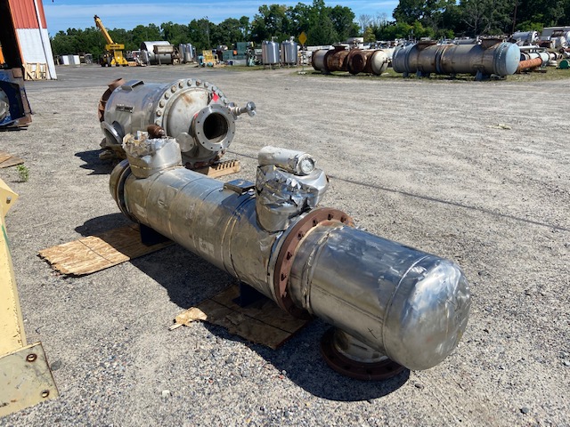 26 sq.ft. LCI Turba, Stainless Steel Film Evaporator, w/250 sq.ft. Shell/Tube Heat Exchanger, 50 psi @ 400°F - Image 10