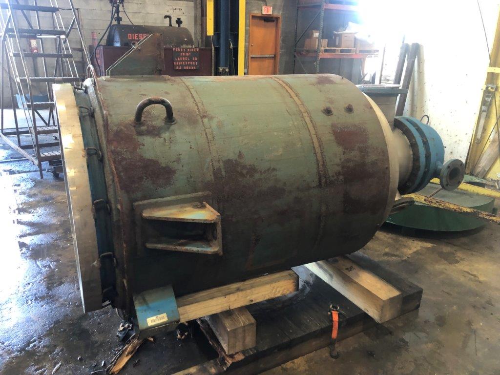 38 sq.ft. Pfaudler, Stainless Steel Wiped Film Evaporator, 36" diameter, 75 psi/FV @ 425°F Internal, 300 psi - Image 7