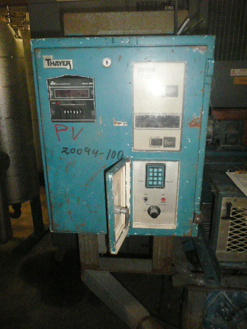 Thayer, Gravimetric Belt Feeder, 15" width x 42" L Feed Belt, 42" Discharge height - Image 2