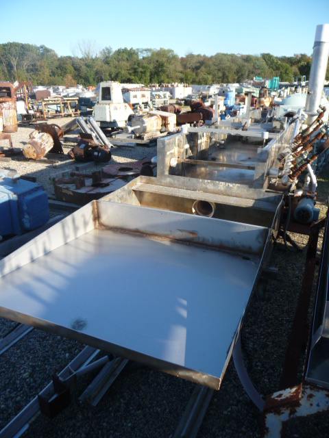 24" width x 10" D x 12' L Stainless Steel Water Bath, w/Pump - Image 2