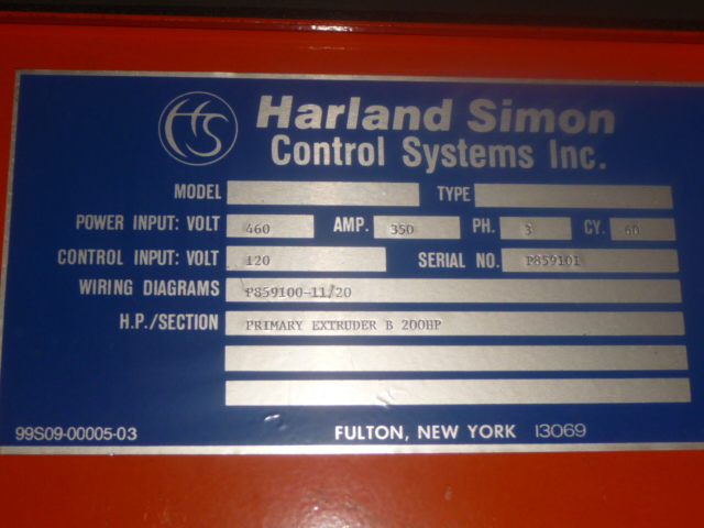 Harland Simon Control Systems 12M32-10-10, regenerative SCR controller, 200 HP - Image 2