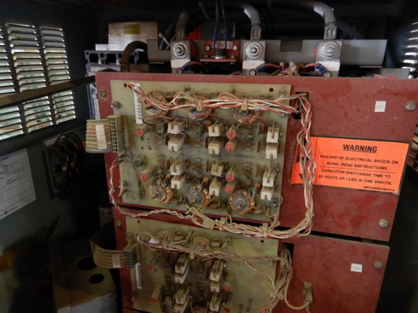 60 HP 900 RPM General Electric 5K632JD1, DC motor with adjustable speed ctrl, 440 VA - Image 2