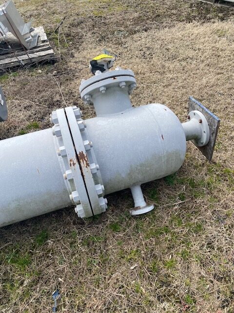 Ras #SB-166, process scrubber, designed for vertical installation, 50 psig @ 350°F, 2016 - Image 3