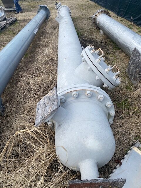 Ras #SB-166, process scrubber, designed for vertical installation, 50 psig @ 350°F, 2016 - Image 8