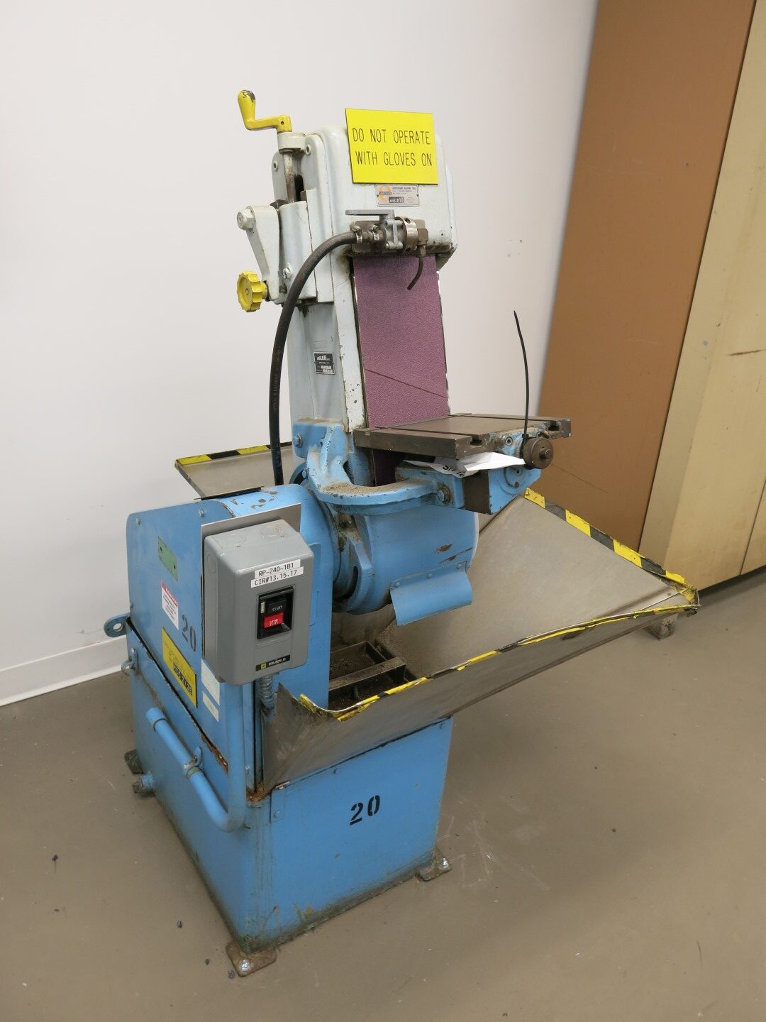 6" x 48" Engelberg #506, Wet/Dry Belt Sander, 5 HP, 230/460 V. - Image 2