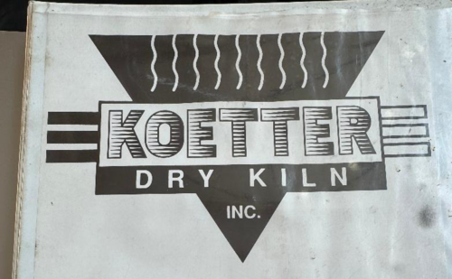 Koetter #Tike-Kiln, dry kiln, 4' width x 4' H x 17' L, baffling, fans, heat coils, needs concrete floor - Image 5