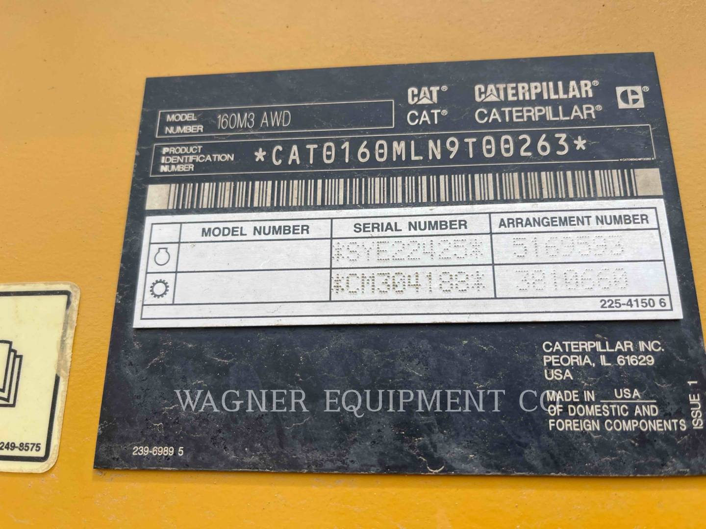Caterpillar 160M3AWD, Motor Grader, 10123 hours, S/N: N9T00263, 2018 - Image 6