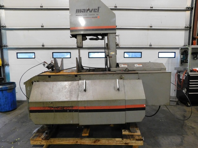 18" x 22" Marvel #8-Mark-III, vertical band saw, 18" round cutting capacity, 18" square cutting capacity, 2013 - Image 2