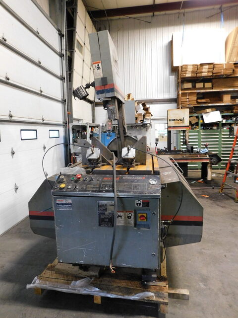 18" x 22" Marvel #8-Mark-III, vertical band saw, 18" round cutting capacity, 18" square cutting capacity, 2013 - Image 4