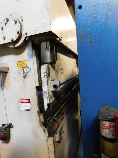 60 Ton, Wysong #MTH60-72, hydraulic press brake, 6' overall, 62" between housing, 6" stroke, 6" throat, 7.5 HP - Image 8