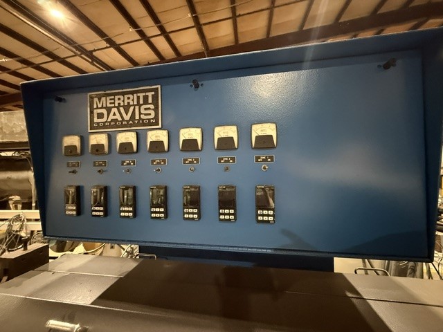 3.5" Merritt/Davis Standard, single screw extruder, 5.5" x 5.5" feed throat, 24:1 L/D, air cooled barrel, 5 - Image 2