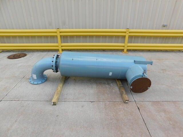 Universal #AET-SDY-12, blower silencer, part #1000026144, 12" flanges - Image 2
