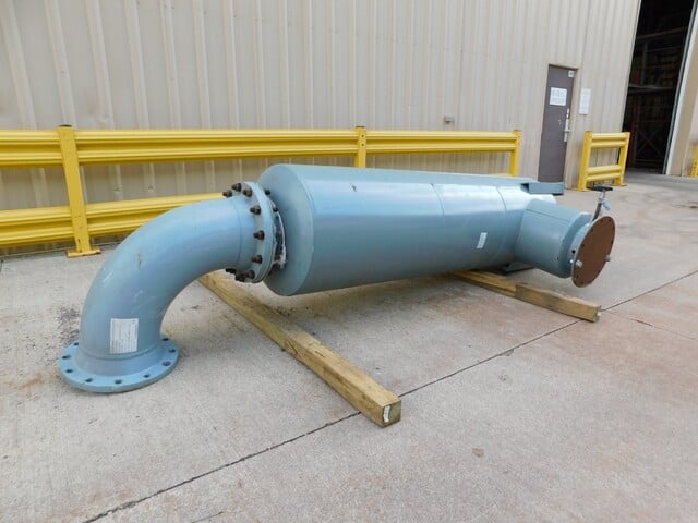 Universal #AET-SDY-12, blower silencer, part #1000026144, 12" flanges - Image 3