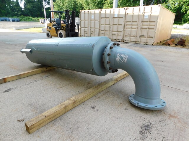 Universal #AET-SDY-12, blower silencer, part #1000026144, 12" flanges - Image 7