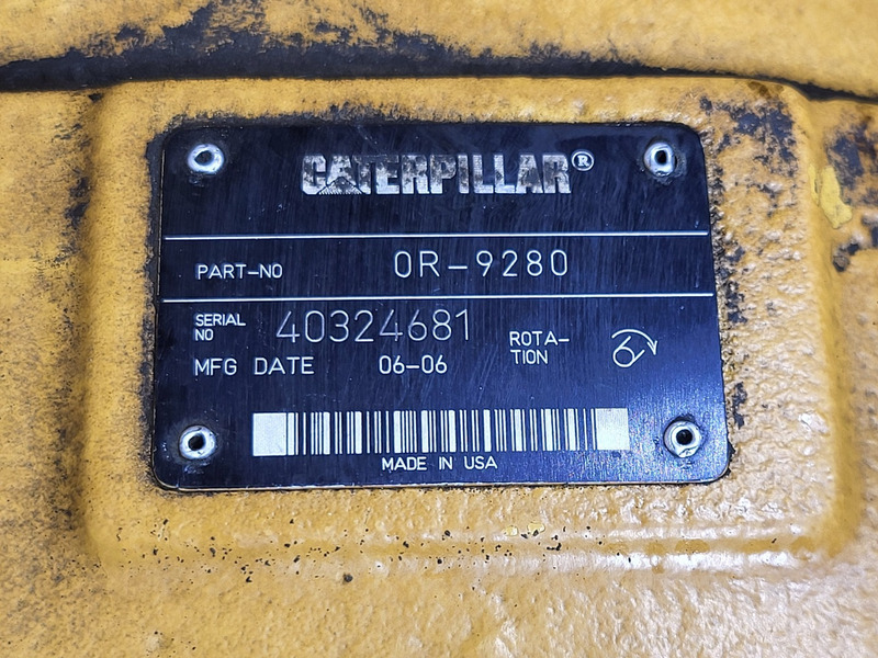 Caterpillar #0R-9280, axial piston pump double variable displacement, remanufactured, like new - Image 2