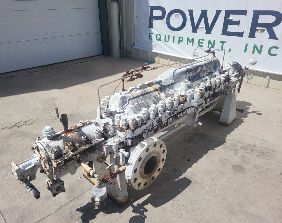 Sulzer Bingham #3x6x9C MSD horizontal multi-stage centrifugal pump, complete pump, counter clock wise rotation - Image 1