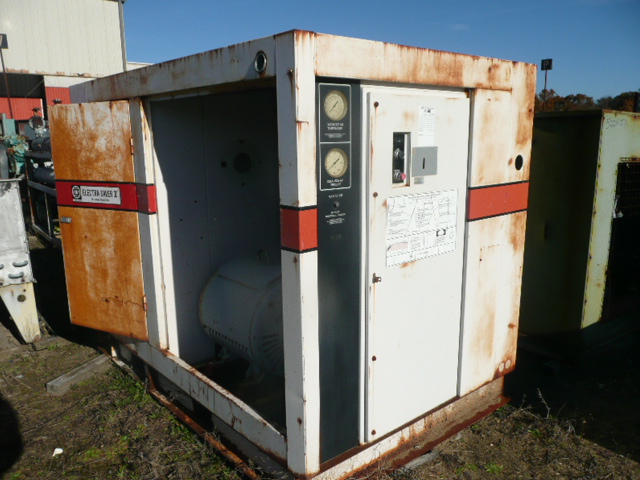 125 psi, Gardner Denver, rotary screw air compressor, 100 HP - Image 1