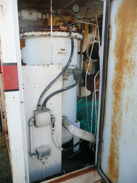 125 psi, Gardner Denver, rotary screw air compressor, 100 HP - Image 3