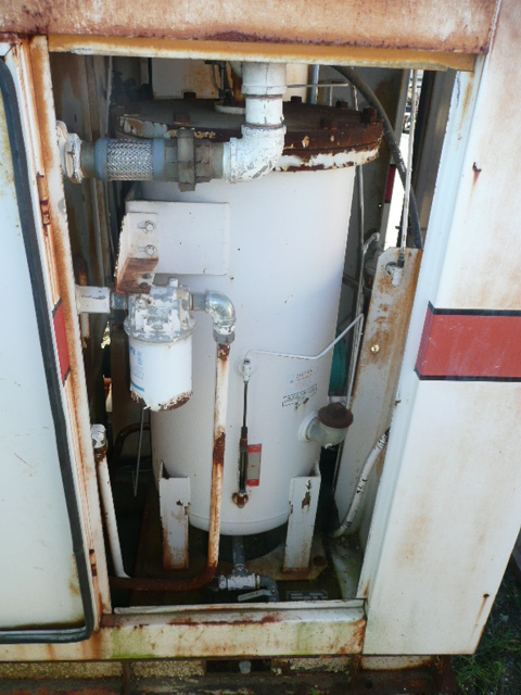 125 psi, Gardner Denver, rotary screw air compressor, 100 HP - Image 4