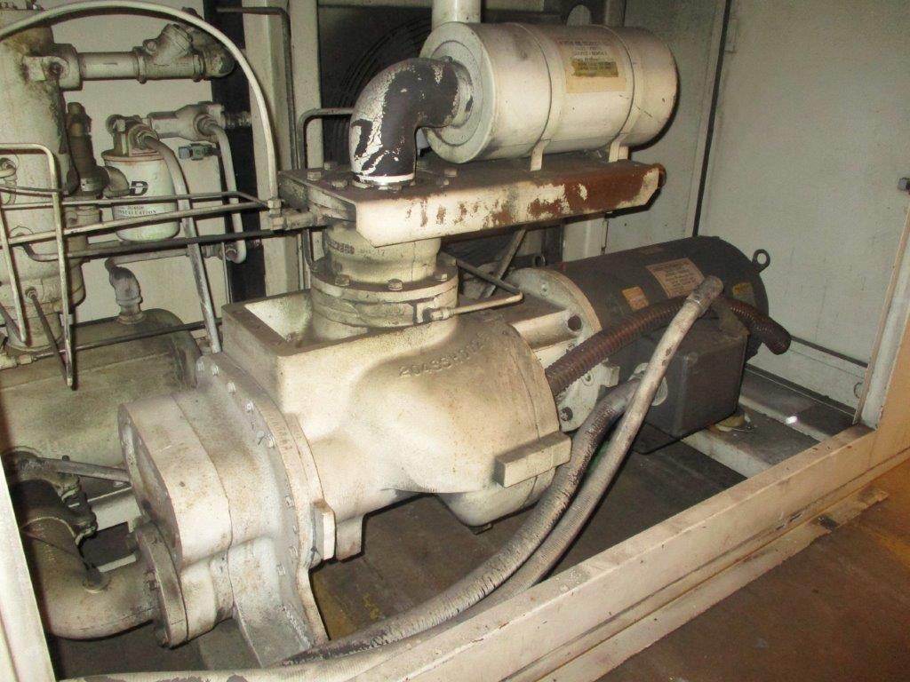100 psig, Gardner Denver #EBHQJB, rotary air compressor, 50 HP motor - Image 2