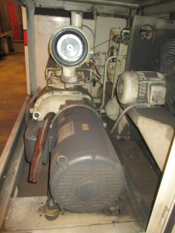 100 psig, Gardner Denver #EBHQJB, rotary air compressor, 50 HP motor - Image 5