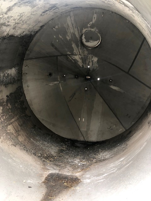 1048 cu.ft., Imperial Industries, 316 Stainless Steel Conical Silo - Image 5