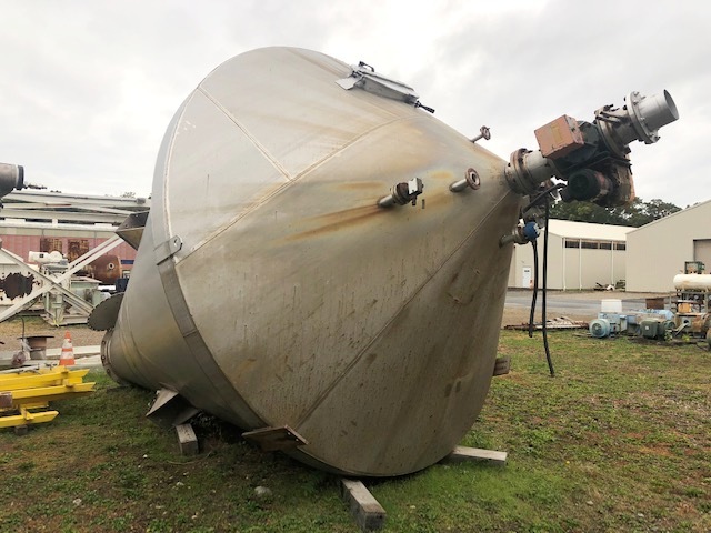 1048 cu.ft., Imperial Industries, 316 Stainless Steel Conical Silo - Image 7