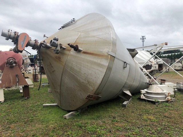 1048 cu.ft., Imperial Industries, 316 Stainless Steel Conical Silo - Image 8