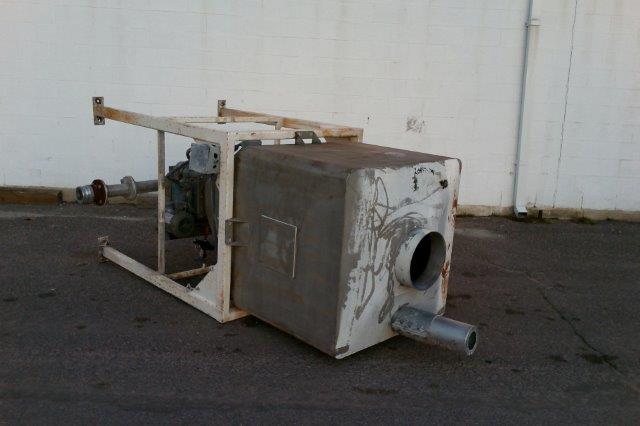 33" x 36" X 36" Rectangular Steel Hopper - Image 1