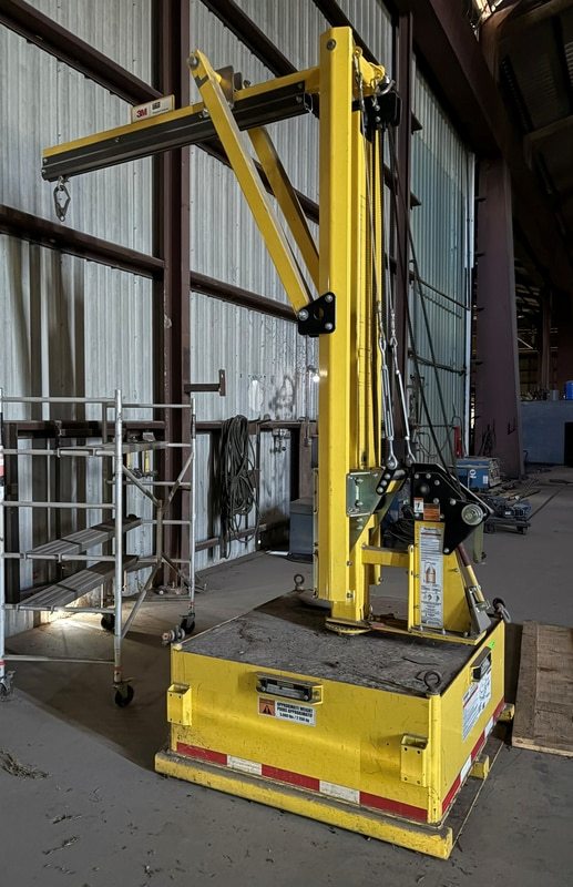 DBI SALA #8530557, Adjustable Height Fall Arrest System, 10-15', integrated rotational locking pins, Jib - Image 1