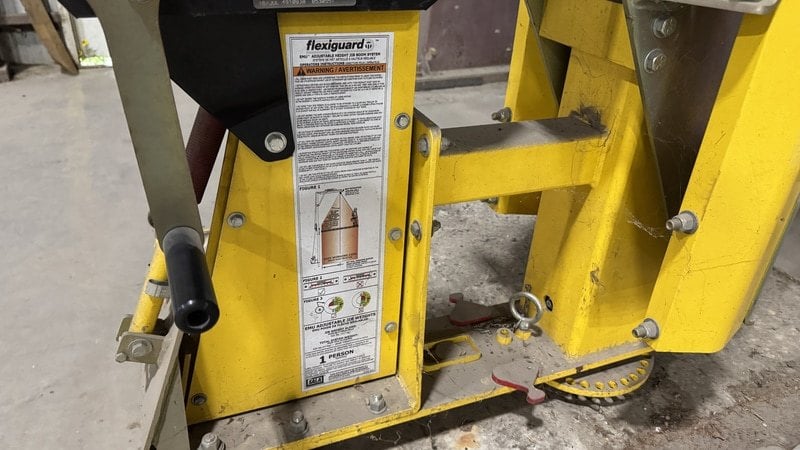 DBI SALA #8530557, Adjustable Height Fall Arrest System, 10-15', integrated rotational locking pins, Jib - Image 5