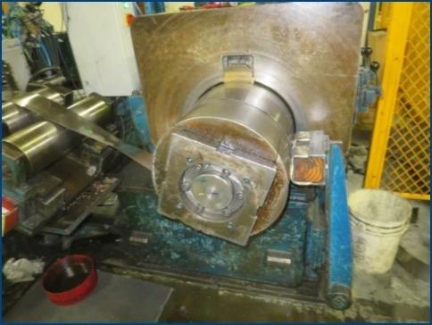 2.5" x 8" x 10" Ruesch, 4 High Rolling Mill, reversing, 200-400 FPM, coil 16" ID & 40" outside dimension, 75 - Image 4