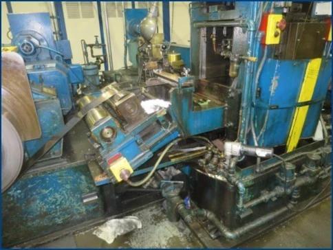 2.5" x 8" x 10" Ruesch, 4 High Rolling Mill, reversing, 200-400 FPM, coil 16" ID & 40" outside dimension, 75 - Image 7