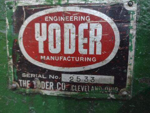6 Stand, Yoder #M2, rollformer, 2" arbor, 13" rollspace, 15" horizontal centers - Image 3