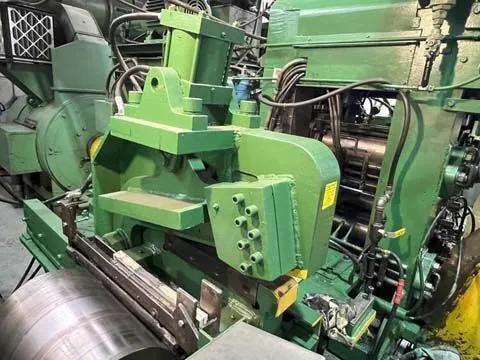 4" x 12" x 16" MECO, 4 High Rolling Mill Line, non-reversing, 300/600 FPM, coil 16" ID & 46" outside - Image 9