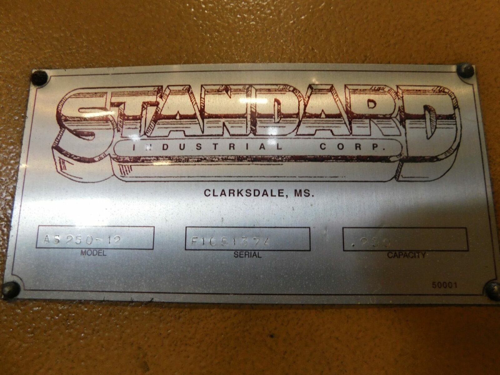 1/4" x 12' Standard #AS250-12, shear, 36" back gauge, blade gap adjust, 2005 - Image 7