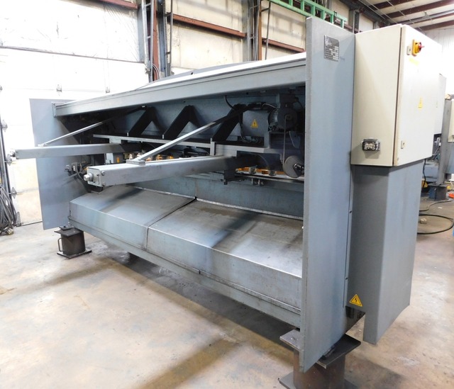 1/4" x 10' Atlantic #HDE10-1/4, sahear, 39" power back gauge, adj blade gap, adj rake angle - Image 5