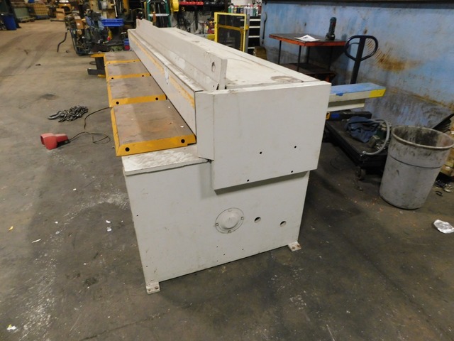 14 gauge x 10' RAS #52.31, electro-mechanical shear, 24" manual back gauge, front return sheet support system - Image 5