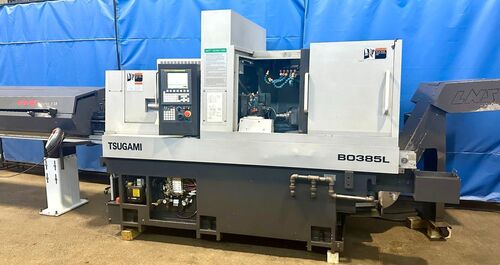 Tsugami #B0385L, CNC Swiss lathe, 1.5" bar, 3.93" max L, 14.8/7.4 HP, C axis index, 6k/7k RPM, 5 axis, 23 - Image 2