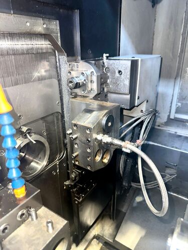 Tsugami #B0385L, CNC Swiss lathe, 1.5" bar, 3.93" max L, 14.8/7.4 HP, C axis index, 6k/7k RPM, 5 axis, 23 - Image 4