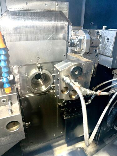 Tsugami #B0385L, CNC Swiss lathe, 1.5" bar, 3.93" max L, 14.8/7.4 HP, C axis index, 6k/7k RPM, 5 axis, 23 - Image 5