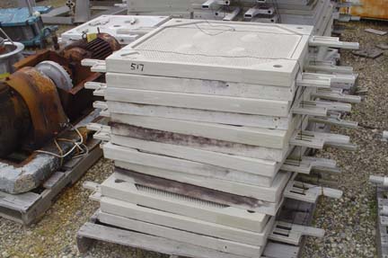 30" Hoesch #M30-171-D-157-PP.20, Polypropylene Filter Press, 26 Chambers Plate & Frames, 15 bar - Image 6