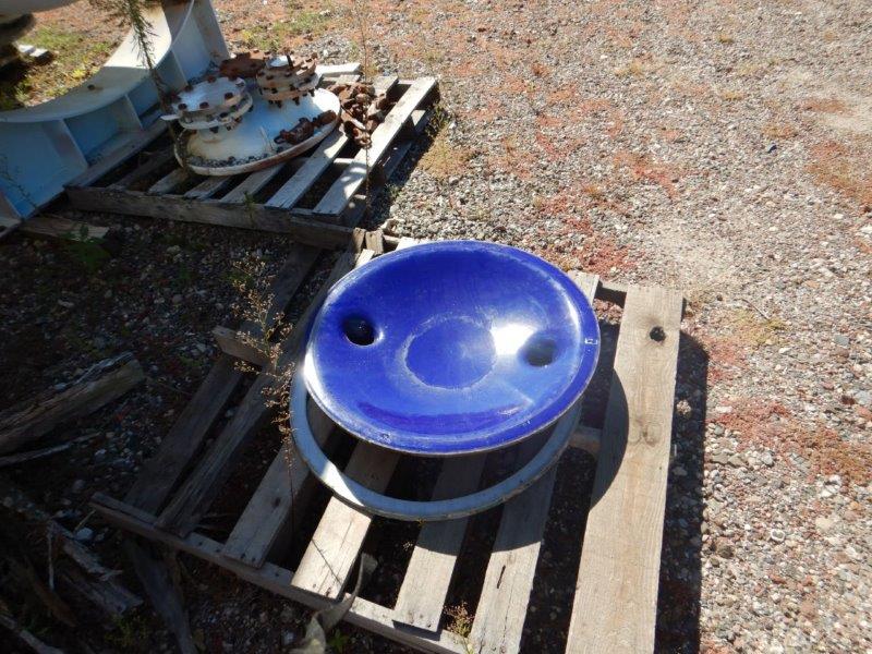 3000 gallon Ceramic Coating Glass Lined Tank, Vertical, 72" diameter x 130" straight side, 75 psi/FV @ 450°F - Image 6