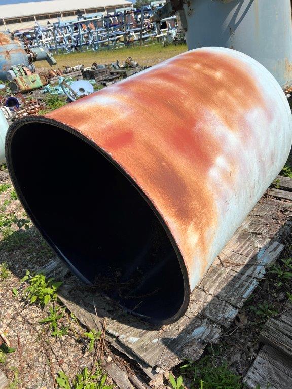 500 gallon Pfaudler, Glass Lined Pressure Tank, Vertical, 3315/NUC Glass, 25 psi @ 650°F Internal, 1972 - Image 2
