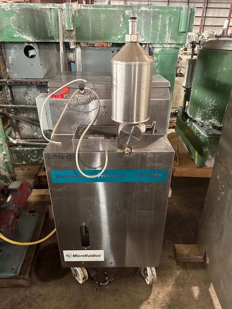 Microfluidics #M110-EH-2002, High Shear Fluid Processor, 30000 psi, 120 ml/min, 2004 - Image 8